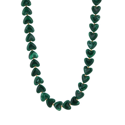 KETTING HARTJES GROEN JE18872