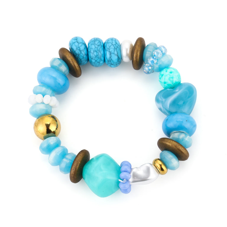 ARMBAND BLAUW 19655