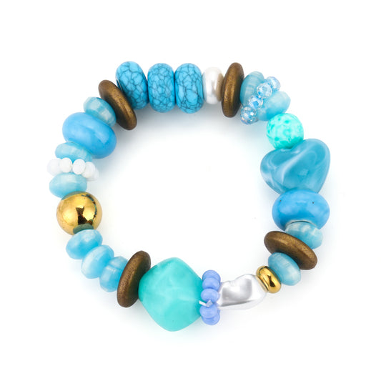 ARMBAND BLAUW 19655