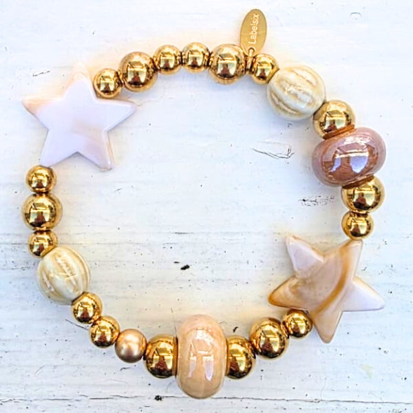 ARMBAND BIG STAR - LABEL SIX Kinaofashionboutique