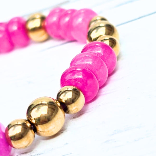 ARMBAND FUSHIA GLOW - LABEL SIX