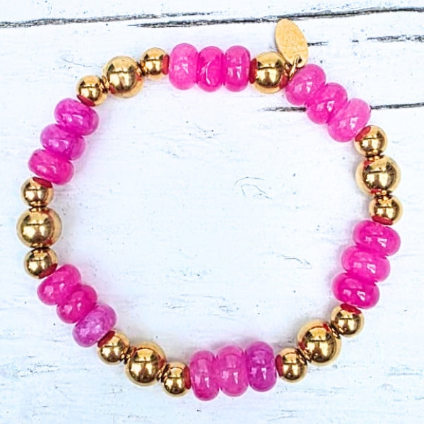 ARMBAND FUSHIA GLOW - LABEL SIX