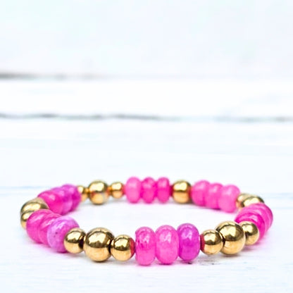ARMBAND FUSHIA GLOW - LABEL SIX