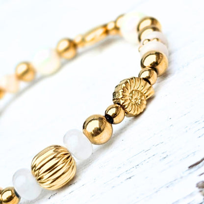 ARMBAND SEASHELL GLOW - LABEL SIX