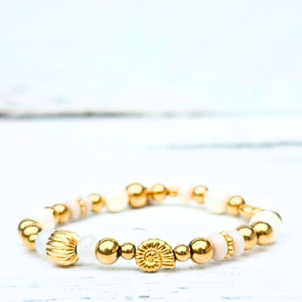 ARMBAND SEASHELL GLOW - LABEL SIX
