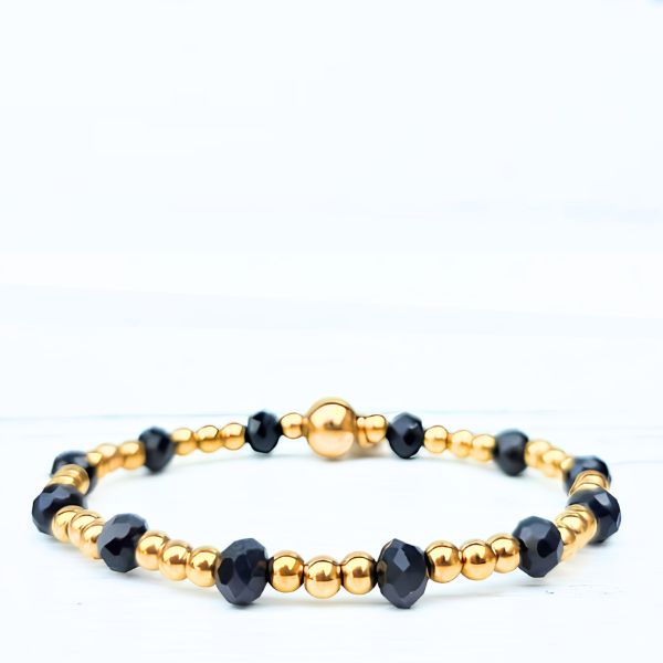 ARMBAND BLACK FACET - LABEL SIX