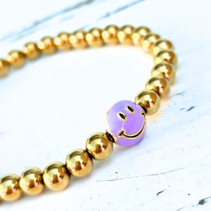 ARMBAND LILA SMILE - LABEL SIX