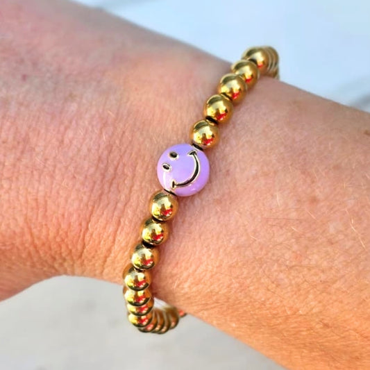 ARMBAND LILA SMILE - LABEL SIX
