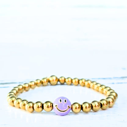ARMBAND LILA SMILE - LABEL SIX