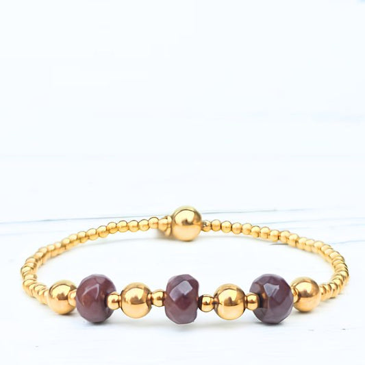 ARMBAND TRIPLE FACET - LABEL SIX Kinaofashionboutique