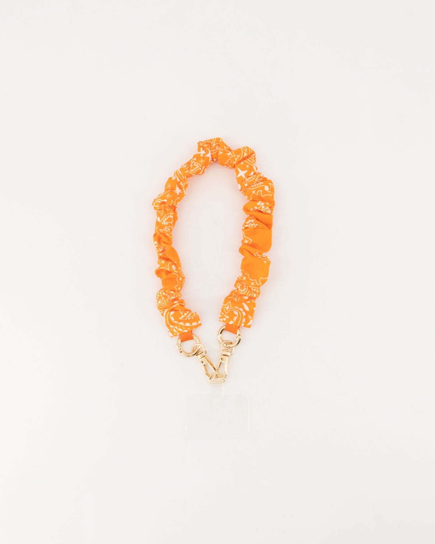 TELEFOONKOORD BANDANA ORANJE