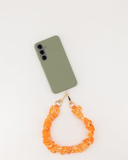 TELEFOONKOORD BANDANA ORANJE