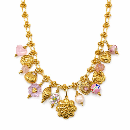 KETTING PINKY FLOWER