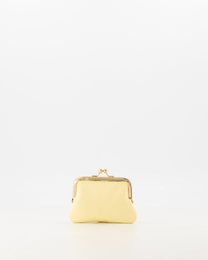 PORTEMONEE FANCY SMALL GEEL