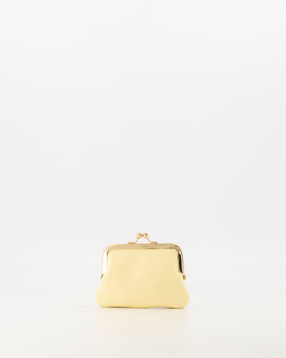 PORTEMONEE FANCY SMALL GEEL