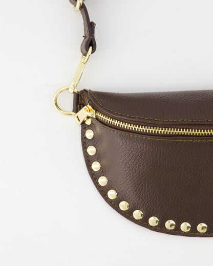 TAS DEBBY LEATHER BRUIN T1106