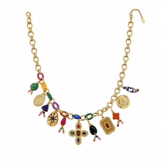 KETTING BLOSSOM BEDEL Kinaofashionboutique