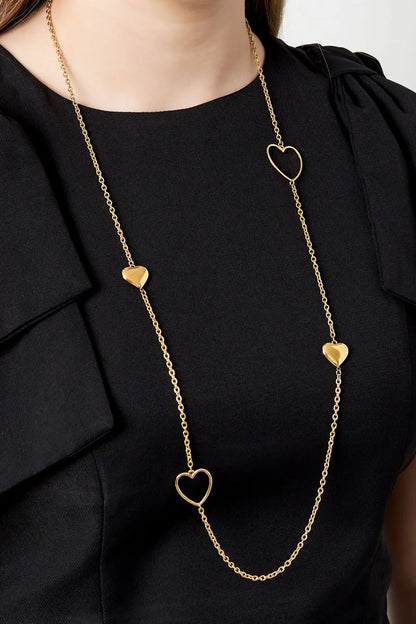 KETTING AMOUR GOUD