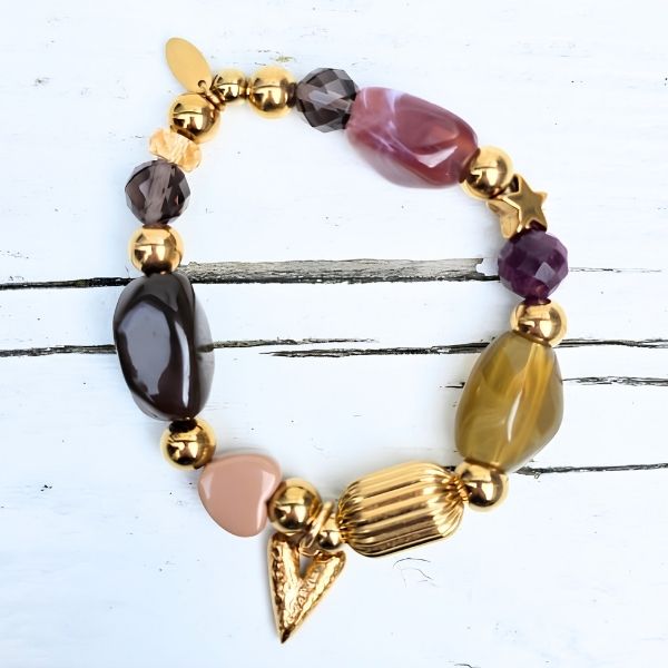 ARMBAND ROYAL HEART - LABEL SIX Kinaofashionboutique