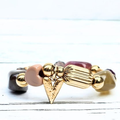 ARMBAND ROYAL HEART - LABEL SIX Kinaofashionboutique