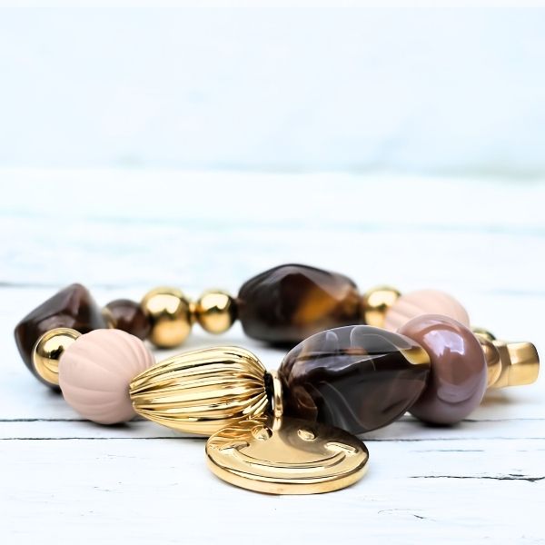 ARMBAND ROYAL SMILE - LABEL SIX Kinaofashionboutique